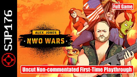 Alex Jones: NWO Wars—Full Game—Uncut Non-commentated First-Time Playthrough (One-Credit Clear)