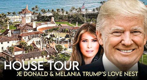 Donald Trump & Melania Trump | House Tour | $250 Million Palm Beach Mansion & More
