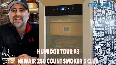 Ash Humidor Tour #3 - Newair NCH250N201 Review