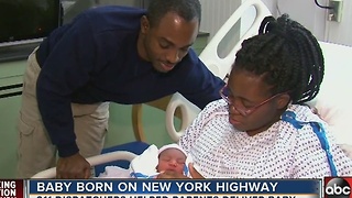 Baby Girl Born on Side of Highway Amid Thanksgiving Traffic