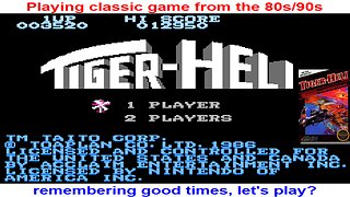 Gaming Tiger Heli Nintendo Entertainment System Retro Game #Brazil #jogos