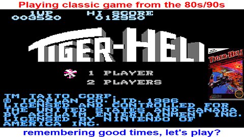 Gaming Tiger Heli Nintendo Entertainment System Retro Game #Brazil #jogos