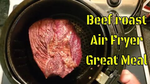 What's Cooking with the Bear? Airfried Top Round Roast