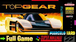 Top Gear - Super Nintendo (Full Game Walkthrough)