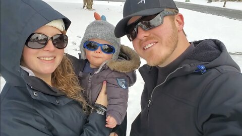 Oliver's First Snow Day (Eastern North Carolina)