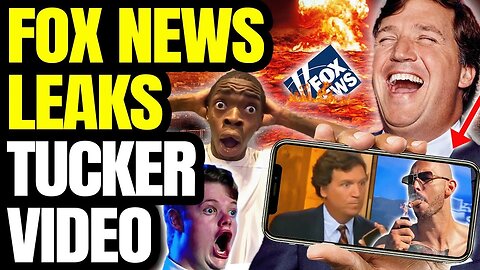 WAR! Fox News LEAKS Behind-The-Scenes Footage Of Tucker, Andrew Tate | Tucker TRASHING Fox News