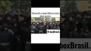 Quando o jogo libera uma skin grátis 🤣🤣