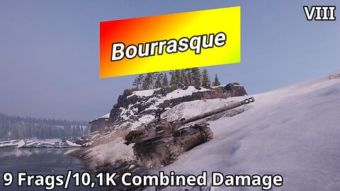 Bat.-Châtillon Bourrasque (9 Frags/10,1K Combined Damage) | World of Tanks