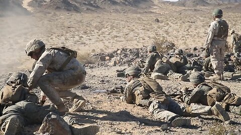 U.S. Marines from the Infantry Officer Course Palmfex