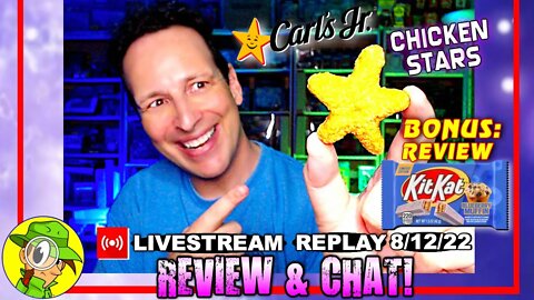 Carl's Jr.® ⭐ CHICKEN STARS Review 🐔⭐ ⎮ Livestream Replay 8.12.22 ⎮ Peep THIS Out! 🕵️‍♂️