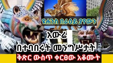 ❗እጅግ አስደንጋጭ❗በዩሃንስ ራዕይ የተገለጸው | በተባበሩት መንግሥታት ደጃፍ ያቆሙት ❗ግዙፍ አውሬ❗