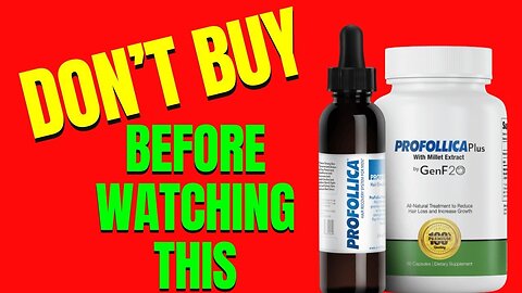 📣PROFOLLICA - Does Profollica works - HAIR LOSS WHAT TO DO TO STOP IT { I BOUGHT}