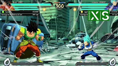 DBFZ Online matches🔥 Broly (DBS) vs Blue Vegeta | Dragon Ball FighterZ