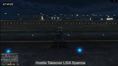 GTAV Online Solo: Hostile Takeover - Sparrow - LISA $15,500 in 1:53