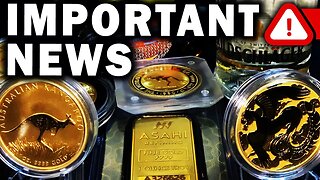 THE Most Important News You'll Hear About Gold This Year