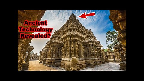 Ancient Kailasa Nathar Temple was NOT built with Stones? Advanced Hindu Temple Technology Revealed