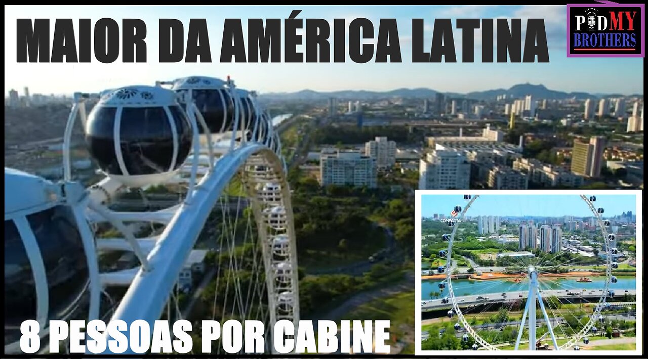 Conhe A A Maior Roda Gigante Da Am Rica Latina