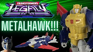 Transformers Legacy - Evolution Metalhawk Review