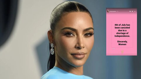 Kim Kardashian MOCKED For Wanting 4th Of July CANCELED To Support TH0T Culture