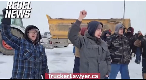 RAW: more convoys on the way as RCMP move in and a legal update from the trucker lawyer