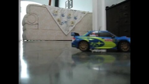 Carro de Controle Remoto Modelo Rally Subaru WRC2006 (Subaru WRC2006 Remote Controlled R/C Rally...