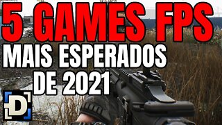 5 GAMES FPS mais esperados do final de 2021!