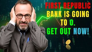 First republic bank is failing...Get out NOW!!