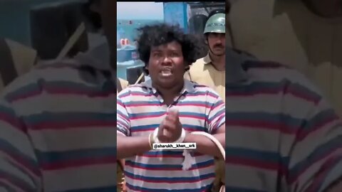 best Shahrukh Khan vs Yogi Babu funny dialogue #srk #SHORTS #shahrukhkhan #bollywood #hindi #movie