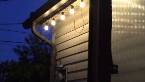 Hanging LED Lights for the Patio, Part 3