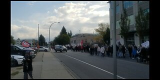 Marching for the children, kelowna bc