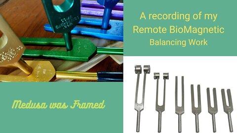 A recording of one of my remote BioMagnetic Sessions