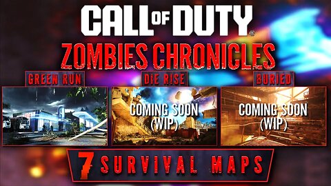 Zombies Chronicles 2 ALL Maps FINALLY revealed after 5 years (Chaos, TranZit Remake, The Great War)