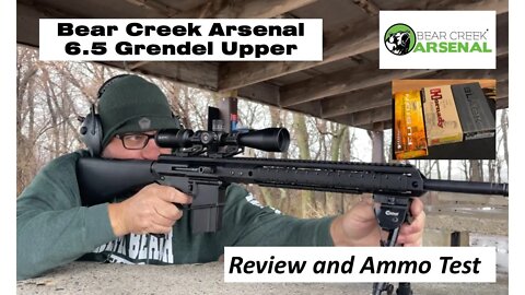 Bear Creek Arsenal (BCA) 6.5 Grendel Upper Test and Review