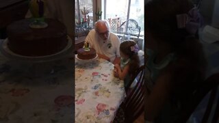 It's not your birthday great grandpa, its MY birthday!