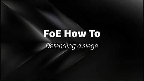 How to defend a siege (red swords)