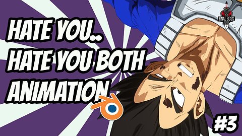 Dragon Ball Z Abridged Blender Animation Shorts #3 | Hate you...Hate You Both | #DBZA #DBZ #Blender
