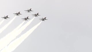 U.S. Air Force Thunderbirds Las Vegas flyover