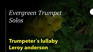 🎺🎺🎺🎺 [TRUMPET SOLO] Trumpeter´s Lullaby, Leroy Anderson