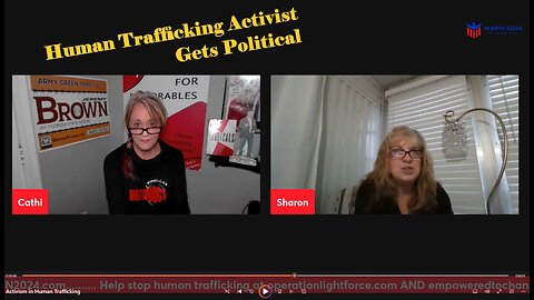 Human Trafficking Activist Gets Political