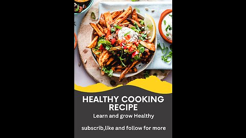 HEALTHY COOKING RECIPE