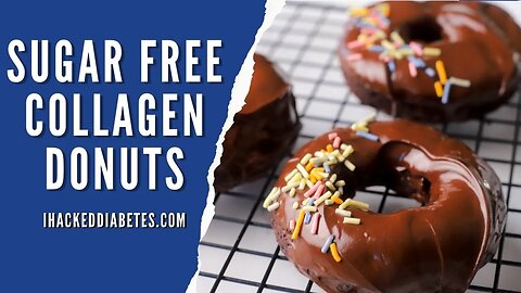 Sugar Free Collagen Donuts Recipe
