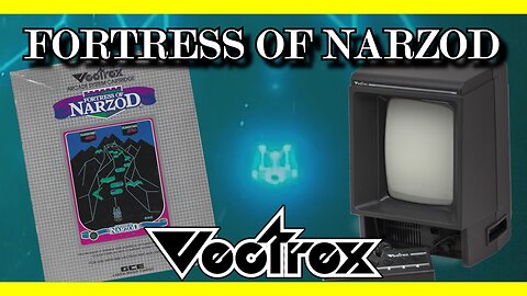 FORTRESS OF NARZOD - Vectrex