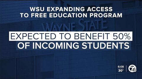 Wayne State to offer free tuition to low-income Michigan students