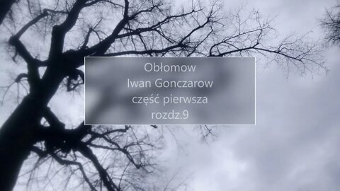 Obłomow - Iwan Gonczarow część I rozdz.9