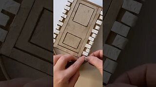 DIY 🏡 Miniature cardboard house