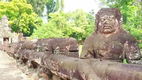 Amazing Visit Siem Reap2021, Temple Preah Khan in the Jungle / Amazing Tour Cambodia.