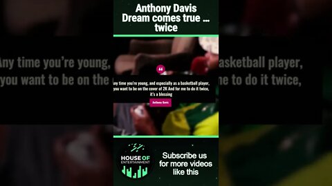 Anthony Davis's Weird Dream Comes True Twice!