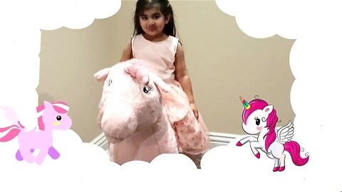 Evana Pretend Play with Magical Unicorn for Kids!!!