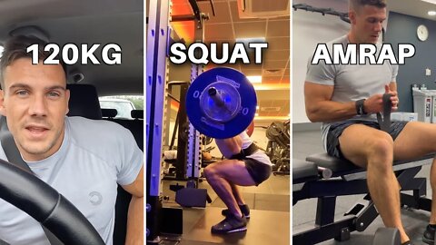 Can I Squat 260lbs for 26 Reps? Marathon Squat Challenge | E2