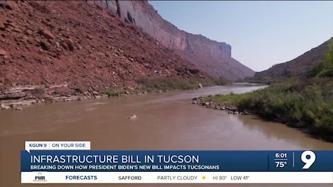 How Tucson and Arizona benefit from Biden's infrastructure bill